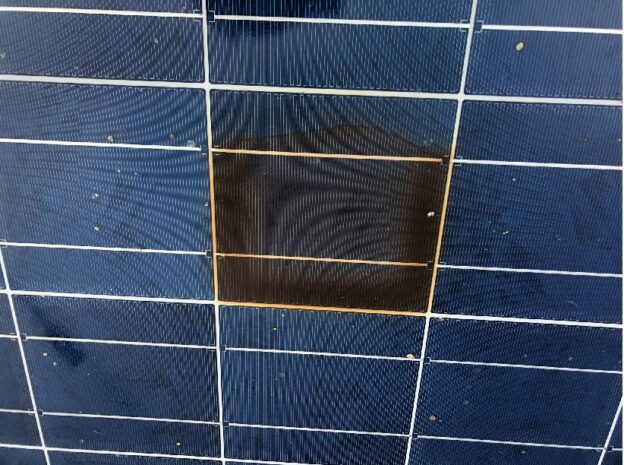 jpg vizualni inspekce fotovoltaickeho panelu